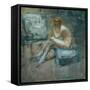 Seated Nude, C.1920-Ambrose Mcevoy-Framed Stretched Canvas