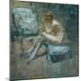 Seated Nude, C.1920-Ambrose Mcevoy-Mounted Giclee Print