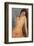 Seated Nude, ca. 1917-Amedeo Modigliani-Framed Art Print