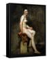 Seated Nude, Mademoiselle Rose, 19th Century-Eugene Delacroix-Framed Stretched Canvas