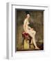 Seated Nude, Mademoiselle Rose-Eugene Delacroix-Framed Giclee Print