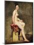 Seated Nude, Mademoiselle Rose-Eugene Delacroix-Mounted Giclee Print