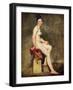 Seated Nude, Mademoiselle Rose-Eugene Delacroix-Framed Giclee Print