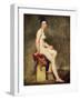 Seated Nude, Mademoiselle Rose-Eugene Delacroix-Framed Giclee Print