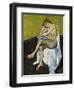 Seated Nude; Nu Assis, 1916-Suzanne Valadon-Framed Giclee Print