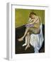 Seated Nude; Nu Assis, 1916-Suzanne Valadon-Framed Giclee Print