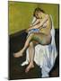 Seated Nude; Nu Assis, 1916-Suzanne Valadon-Mounted Giclee Print