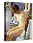 Seated Nude; Nu Assise-Henri Lebasque-Stretched Canvas