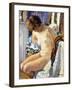 Seated Nude; Nu Assise-Henri Lebasque-Framed Giclee Print