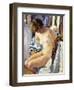 Seated Nude; Nu Assise-Henri Lebasque-Framed Giclee Print