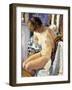 Seated Nude; Nu Assise-Henri Lebasque-Framed Giclee Print