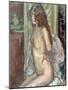Seated Nude, Paris, 1906-Walter Richard Sickert-Mounted Giclee Print