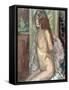 Seated Nude, Paris, 1906-Walter Richard Sickert-Framed Stretched Canvas