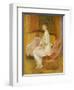 Seated Nude, Resting, 1885-Pierre-Auguste Renoir-Framed Giclee Print