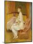 Seated Nude, Resting, 1885-Pierre-Auguste Renoir-Mounted Giclee Print