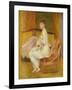 Seated Nude, Resting, 1885-Pierre-Auguste Renoir-Framed Giclee Print