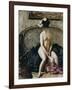 Seated Nude: The Black Hat-Philip Wilson Steer-Framed Giclee Print