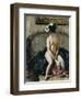 Seated Nude: The Black Hat-Philip Wilson Steer-Framed Giclee Print