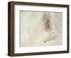 Seated Nude with Dishevelled Hair (W/C on Paper)-Auguste Rodin-Framed Premium Giclee Print