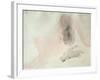 Seated Nude with Dishevelled Hair (W/C on Paper)-Auguste Rodin-Framed Giclee Print