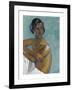 Seated Nude-Boscoe Holder-Framed Premium Giclee Print