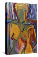 Seated Nude-Diana Ong-Stretched Canvas