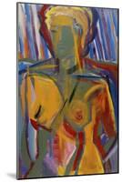 Seated Nude-Diana Ong-Mounted Giclee Print