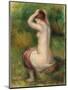 Seated Nude-Pierre-Auguste Renoir-Mounted Giclee Print