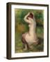 Seated Nude-Pierre-Auguste Renoir-Framed Giclee Print