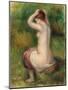 Seated Nude-Pierre-Auguste Renoir-Mounted Giclee Print