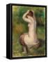 Seated Nude-Pierre-Auguste Renoir-Framed Stretched Canvas