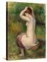 Seated Nude-Pierre-Auguste Renoir-Stretched Canvas