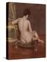 Seated Nude-William Merritt Chase-Stretched Canvas