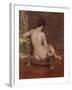 Seated Nude-William Merritt Chase-Framed Giclee Print