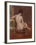 Seated Nude-William Merritt Chase-Framed Giclee Print