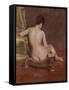 Seated Nude-William Merritt Chase-Framed Stretched Canvas