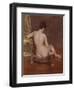 Seated Nude-William Merritt Chase-Framed Giclee Print