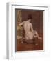 Seated Nude-William Merritt Chase-Framed Giclee Print