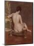 Seated Nude-William Merritt Chase-Mounted Giclee Print