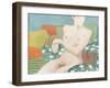 Seated nude-Jennifer Abbott-Framed Giclee Print