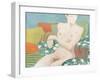 Seated nude-Jennifer Abbott-Framed Giclee Print