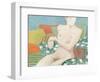 Seated nude-Jennifer Abbott-Framed Premium Giclee Print