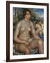 Seated Nude-Pierre-Auguste Renoir-Framed Giclee Print