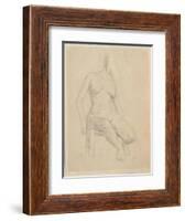 Seated Nude-Félix Vallotton-Framed Giclee Print