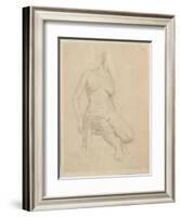 Seated Nude-Félix Vallotton-Framed Giclee Print