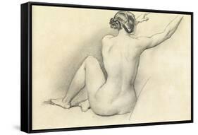 Seated Nude-William Edward Frost-Framed Stretched Canvas