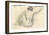 Seated Nude-William Edward Frost-Framed Giclee Print