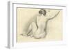 Seated Nude-William Edward Frost-Framed Giclee Print