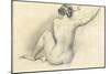 Seated Nude-William Edward Frost-Mounted Giclee Print