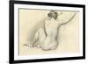 Seated Nude-William Edward Frost-Framed Giclee Print